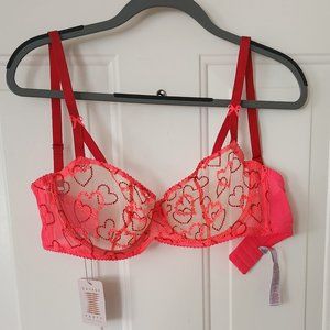 NWT Savage X Fenty Heart Balconette Bra
